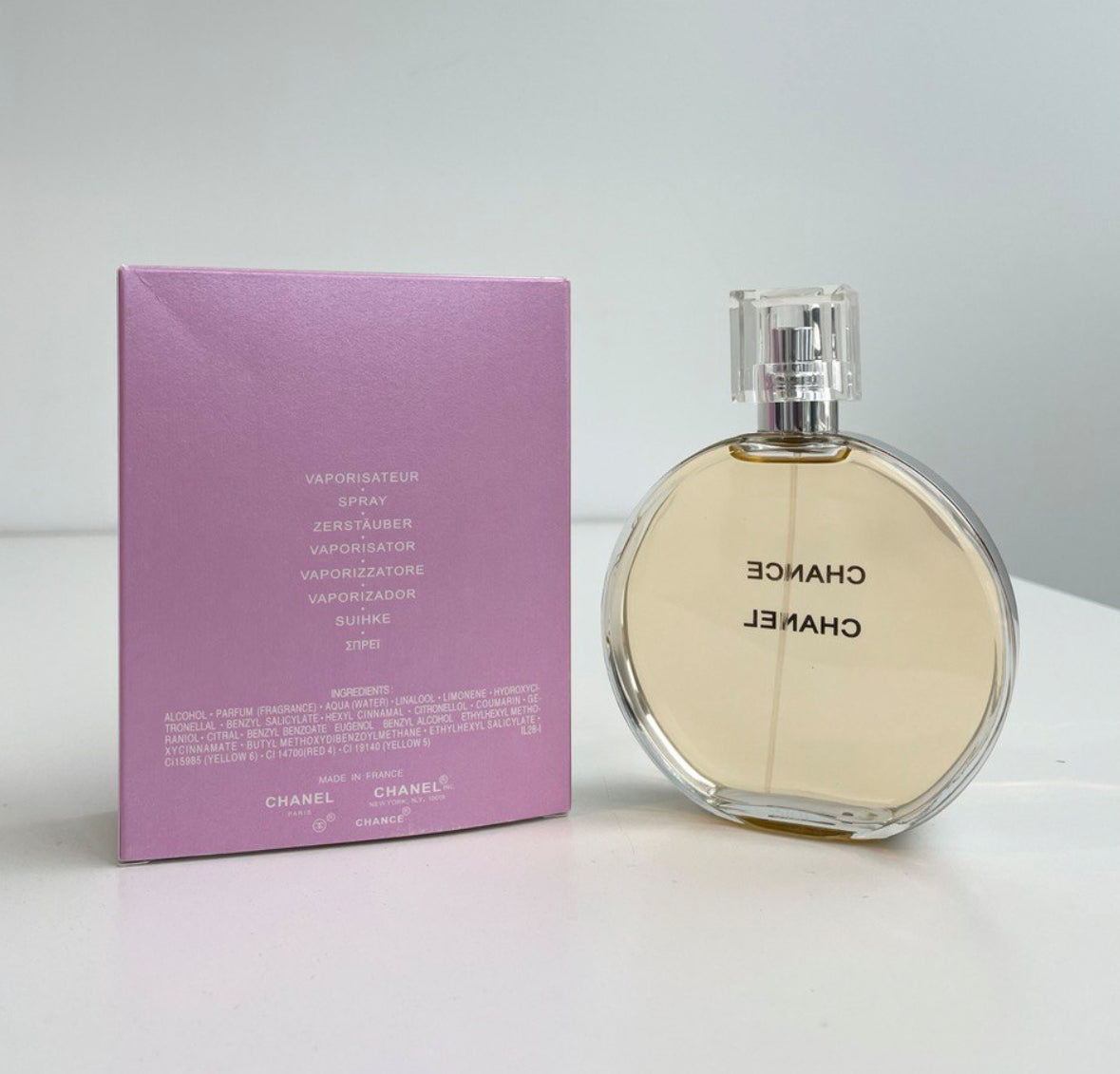 Chanel Chance Eau De Toilette 100ml – 100% Authentic | Women Perfume