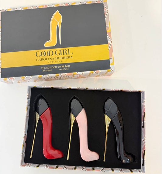 Carolina Herrera Good Girl Gift Set (3×30ml) – 100% Authentic | Women Perfume