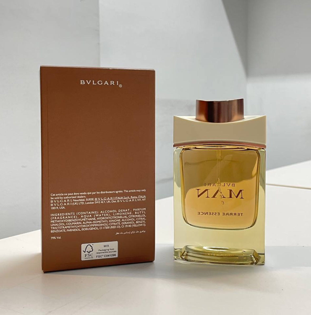 Bvlgari Man Terrae Essence Eau de Parfum (100ml) – 100% Authentic | Men’s Perfume