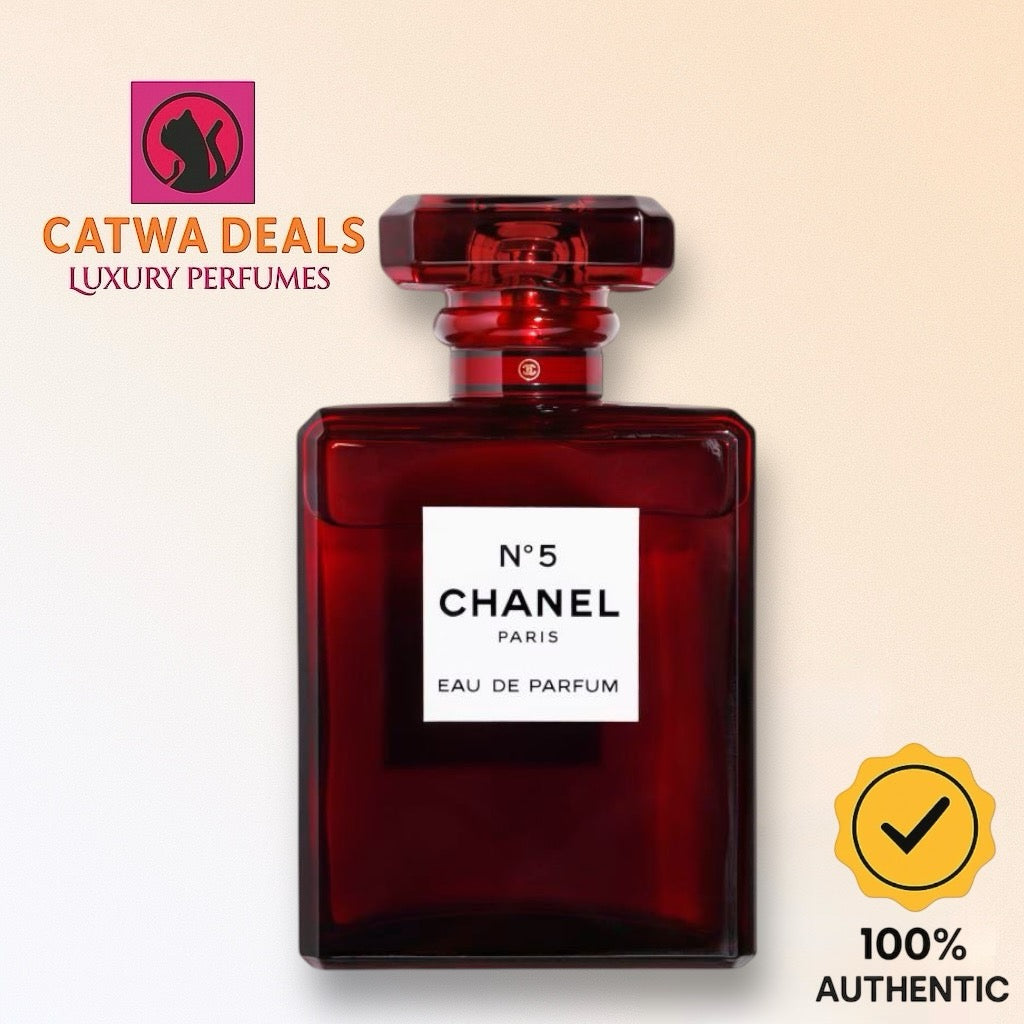 Chanel No.5 Eau De Parfum Red Edition 100ml – 100% Authentic | Women Perfume