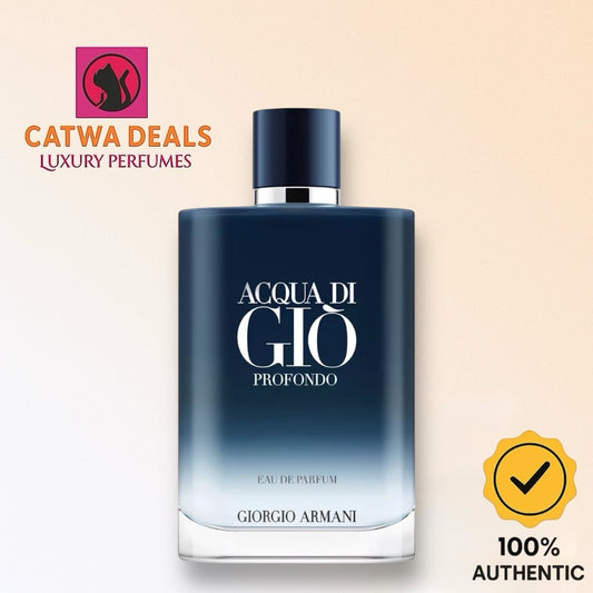 Giorgio Armani – Acqua di Giò Profondo Eau de Parfum (125ml) | 100% Authentic | Men’s Perfume