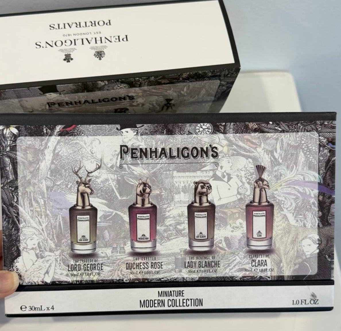 PENHALIGON'S PORTRAITS
MINIATURE MODERN COLLECTION
4INT SET (4X30ML)
