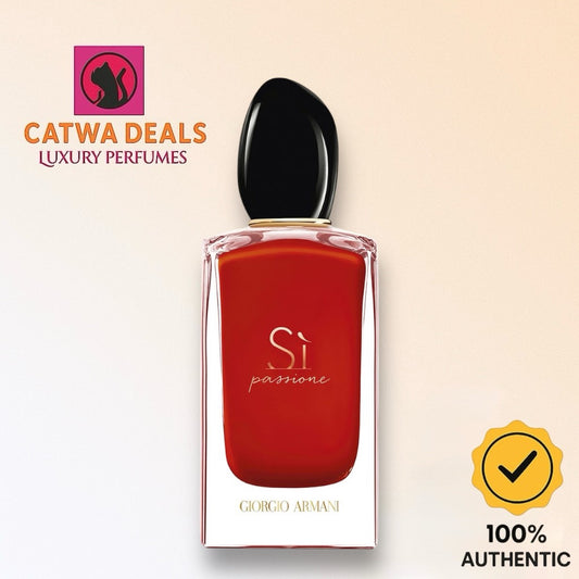 Giorgio Armani – Sì Passione Eau de Parfum | 100% Authentic | Women’s Perfume