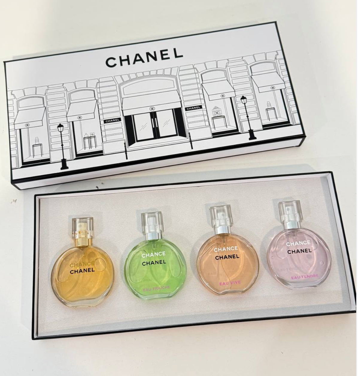 Chanel Chance Eau De Parfum Collection (4x30ml) – 100% Authentic | Women Perfume Gift Set