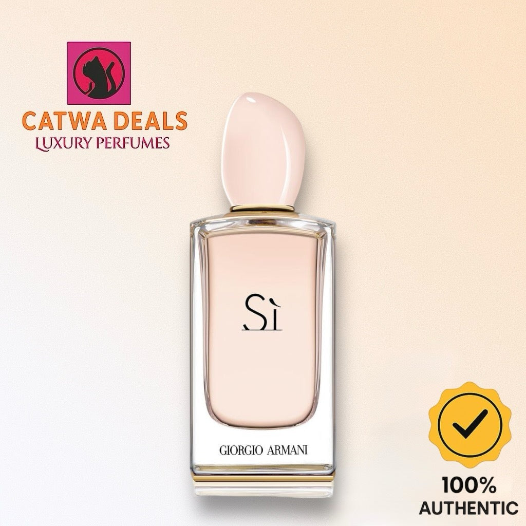 Giorgio Armani – Sí Eau de Toilette | 100% Authentic | Women’s Perfume