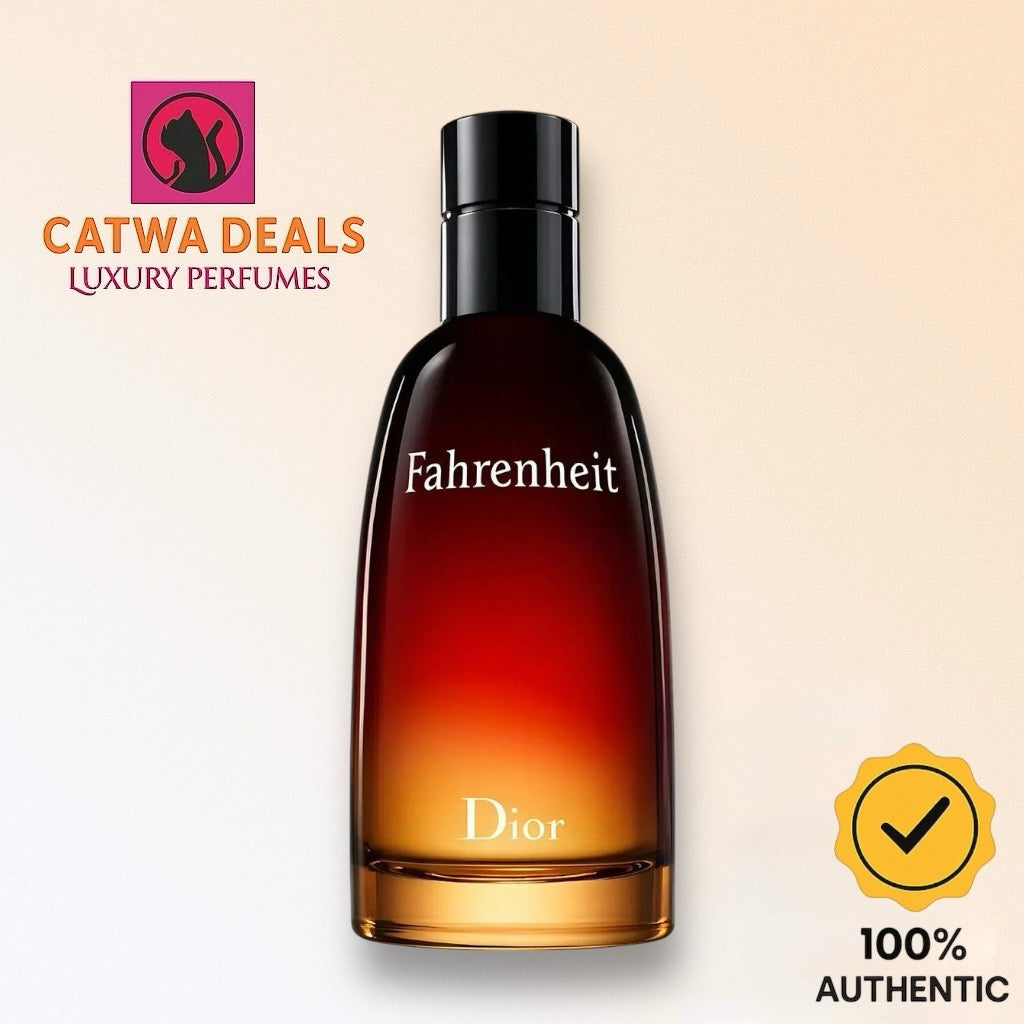 Dior Fahrenheit Eau de Toilette (100ml) – 100% Authentic | Men’s Perfume