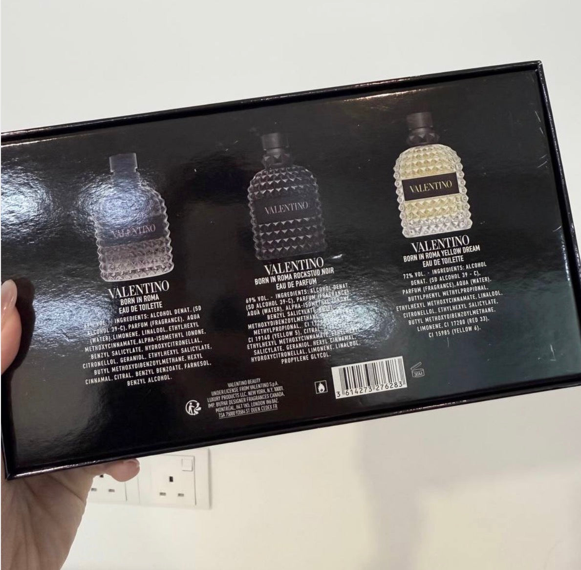 Valentino Uomo 3-in-1 Set (3×30ml) | 100% Authentic | Women’s Perfume Gift Set