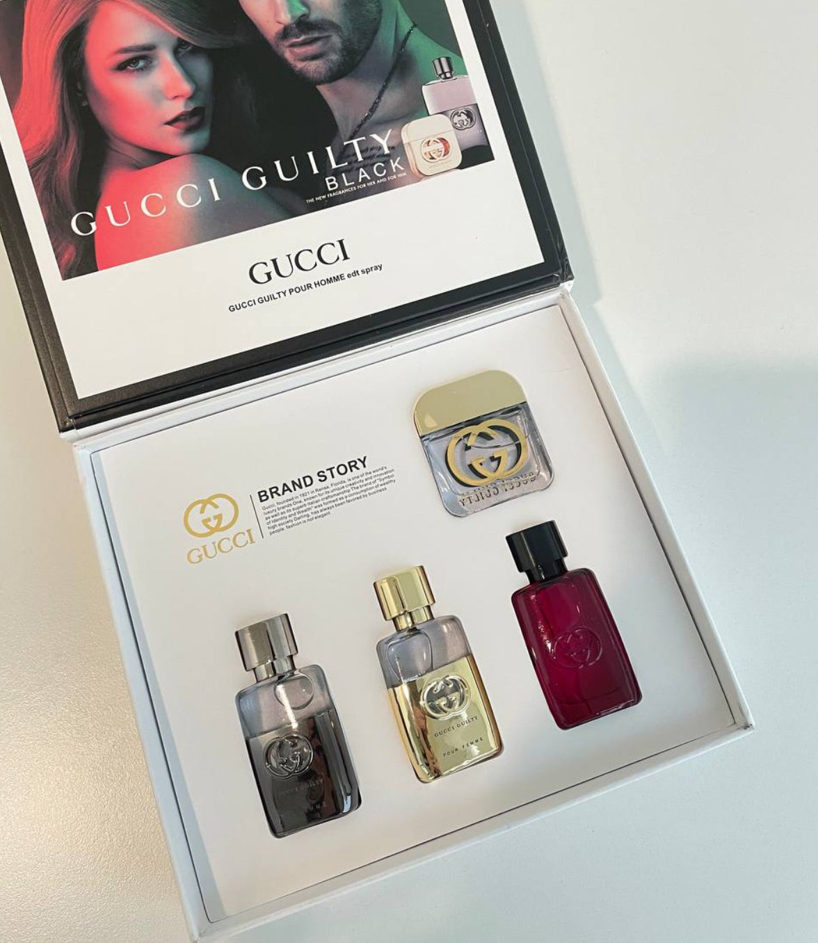 Gucci Guilty Miniature Parfum set 4in1 - 30ml | Unisex Perfume | 100% Authentic