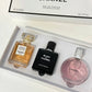 Chanel 3-in-1 Gift Set Eau De Parfum 30ml × 3 – 100% Authentic | Unisex Perfume