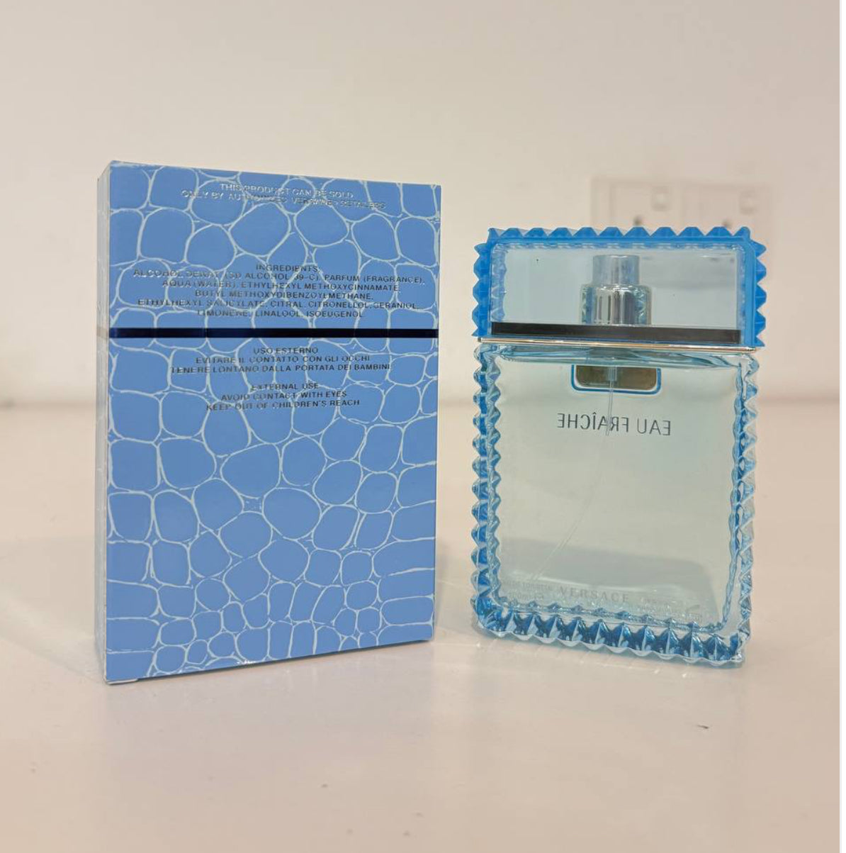 Versace Man Eau Fraiche EDT 100ml - 100% Authentic | Men Perfume