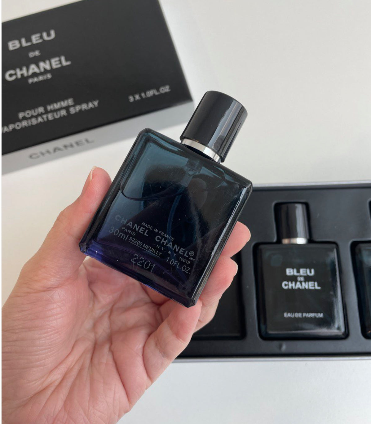 Chanel Bleu De Chanel 3in1 Gift Set Each 30ml - 100% Authentic | Men Perfumes