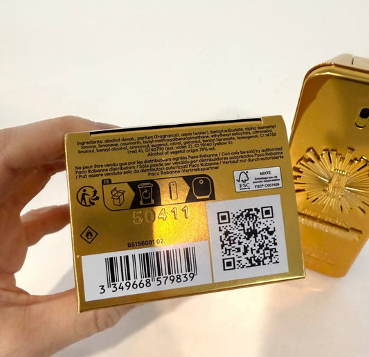 Paco Rabbane 1 Million Parfum 100ml - 100% Authentic | Men Perfume