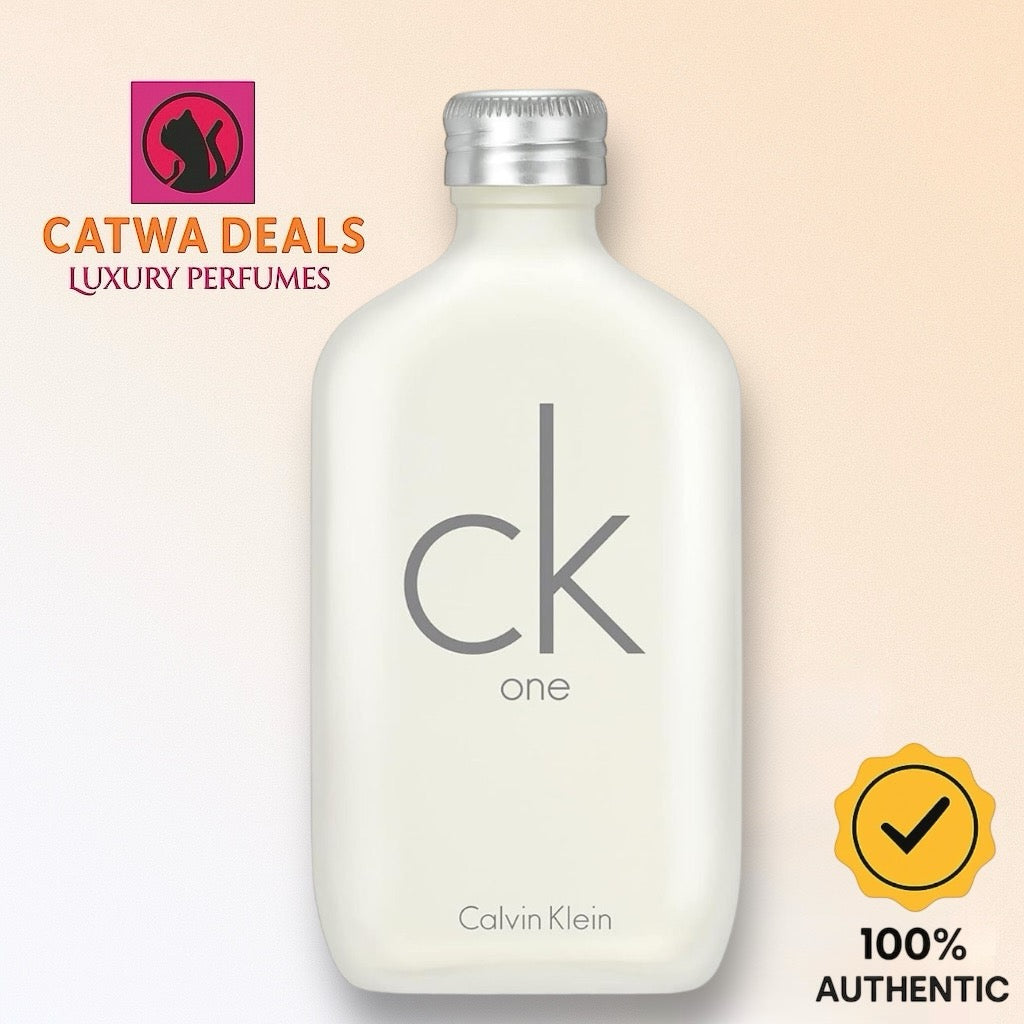 Calvin Klein CK One EDT 100ml - 100% Authentic | Men Perfume